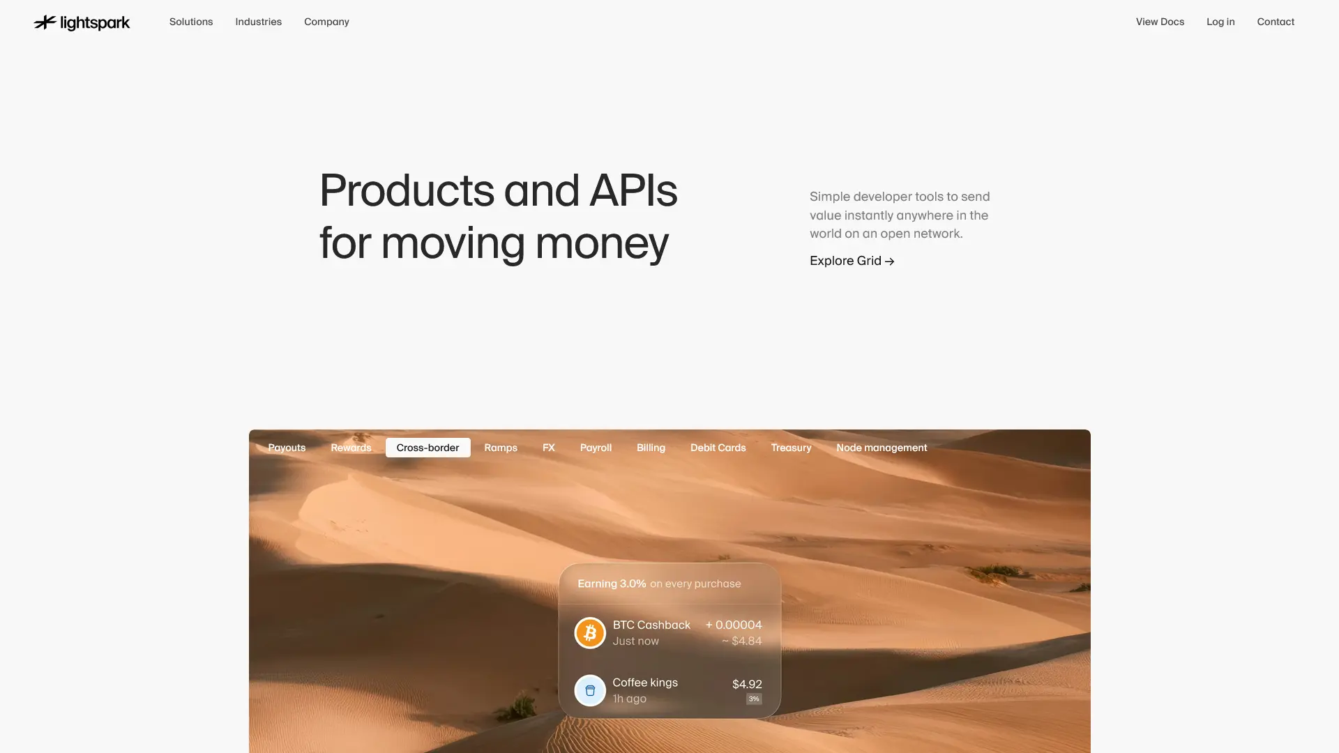 Portfolio of Lightspark